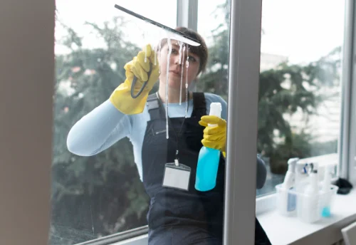 Nettoyage de vitres intérieures et extérieures à Jullouville